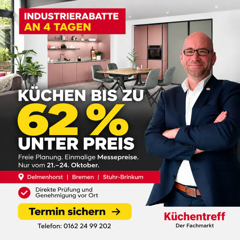 Anzeige fuer Sonderverkauf