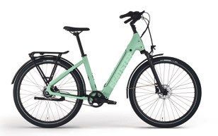 Mintgrünes BESV Beatster 2 E-Bike in Seitenansicht